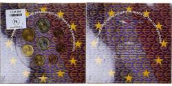 World Coins - France, Monnaie de Paris, Euro-Set, 2001, BU,