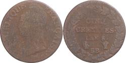 World Coins - Coin, France, Dupré, 5 Centimes, An 8/6, Strasbourg, , Copper
