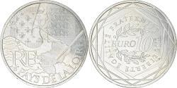 World Coins - France, 10 Euro, Pays de la Loire, 2010, , Silver