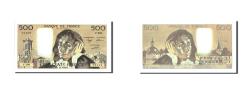 World Coins - Banknote, France, 500 Francs, 500 F 1968-1993 ''Pascal'', 1989, 1989-02-02
