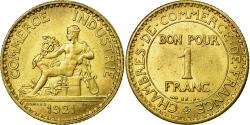 World Coins - Coin, France, Chambre de commerce, Franc, 1921, Paris,