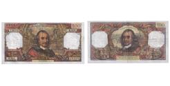 World Coins - France, 100 Francs, Corneille, 1971, K.553, EF(40-45), Fayette:65.35, KM:149c