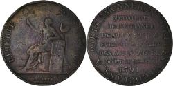 World Coins - Coin, France, 2 Sols, 1791, , Bronze, KM:Tn23, Brandon:217