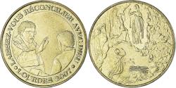 World Coins - France, Token, Touristic token, Lourdes - Laissez-vous réconcilier avec Dieu