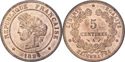 World Coins - France, 5 Centimes, Cérès, 1894, Paris, Bronze, , Gadoury:157a