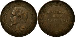 World Coins - Coin, France, 10 Centimes, 1854, Lille, , Bronze, KM:M25, Gadoury:251
