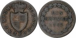 World Coins - Grand Duchy of Hessen-Darmstadt, Ludwig II, Kreuzer, 1842, Darmstadt, Copper