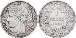 World Coins - France, Franc, Cérès, 1849, Paris, Silver, , Gadoury:457, KM:759.1