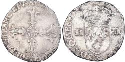 World Coins - Coin, France, Henri IV, 1/4 Ecu, Bordeaux, , Silver, Duplessy:1224
