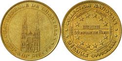 World Coins - France, Token, Touristic token, Chartres - La Cathédrale n°2, 2002, MDP