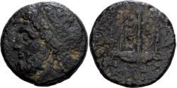 Ancient Coins - Sicily, Tetras, 263-218 BC, Syracuse, Bronze, , HGC:2-1550