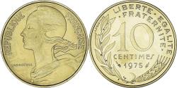 World Coins - Coin, France, Marianne, 10 Centimes, 1975, Paris, série FDC,
