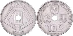 World Coins - Belgium, Napoleon III, 10 Centimes, 1938, Brussels, Nickel-brass,