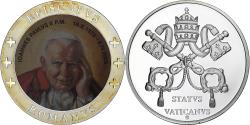 World Coins - Vatican, Medal, Jean-Paul II, 1978-2005, Copper Plated Silver,
