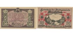 World Coins - Banknote, Austria, Amstetten, 50 Heller, rue 1920-12-31, UNC(63), Mehl:FS 37II