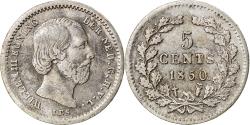 World Coins - Coin, Netherlands, William III, 5 Cents, 1850, , Silver, KM:91