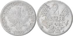 World Coins - Coin, Poland, 2 Zlote, 1960, Warsaw, , Aluminum, KM:46