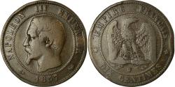 World Coins - Coin, France, Napoleon III, 10 Centimes, 1857, Lille, , KM 771.7