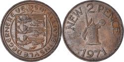 World Coins - Coin, Guernsey, 2 New Pence, 1971