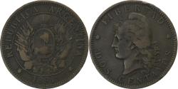 World Coins - Coin, Argentina, 2 Centavos, 1891, , Bronze, KM:33