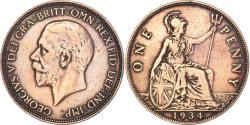 World Coins - Coin, Great Britain, Penny, 1934