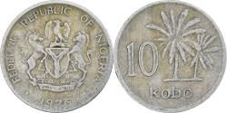 World Coins - Nigeria, 10 Kobo, 1976