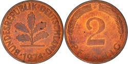 World Coins - Coin, GERMANY - FEDERAL REPUBLIC, 2 Pfennig, 1989, Stuttgart, , Copper