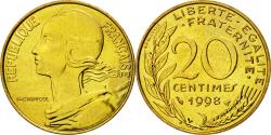 World Coins - Coin, France, Marianne, 20 Centimes, 1998, Paris, , Aluminum-Bronze