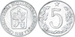 World Coins - Coin, Czechoslovakia, 5 Korun, 1966