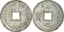 World Coins - Coin, Tonkin, 1/600 Piastre, 1905, , Zinc, KM:1