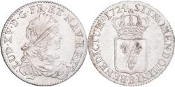 World Coins - France, Louis XV, Écu de France, 1724, Rouen, Silver, , Gadoury:319