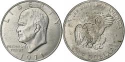 Us Coins - United States, Dollar, Eisenhower, 1971, Denver, Copper-Nickel Clad Copper