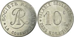 World Coins - Coin, France, Société RATEAU, La Courneuve, 10 Centimes, , Aluminium
