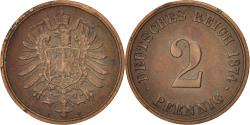 World Coins - Coin, GERMANY - EMPIRE, Wilhelm I, 2 Pfennig, 1874, Frankfurt,