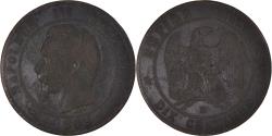 World Coins - Coin, France, Napoléon III, 10 Centimes, 1853, Strasbourg, , Bronze