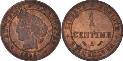 World Coins - Coin, France, Cérès, Centime, 1896, Paris, , Bronze, KM:826.1