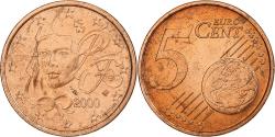 World Coins - France, 5 Euro Cent, BU, 2000, Pessac, Copper Plated Steel, , KM:1284
