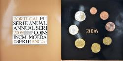 World Coins - Portugal, 1 Cent to 2 Euro, euro set, 2006, Casa da Moeda,