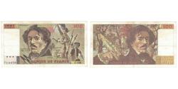 World Coins - France, 100 Francs, Delacroix, 1986, J.108, AU(50-53), Fayette:69.10, KM:154b