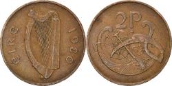 World Coins - Coin, IRELAND REPUBLIC, 2 Pence, 1980