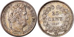 World Coins - Coin, France, Louis-Philippe, 25 Centimes, 1847, Paris, , Silver