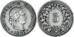 World Coins - Coin, Switzerland, 5 Rappen, 1920