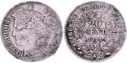 World Coins - France, 20 Centimes, Cérès, 1851, Paris, Silver, , Gadoury:303