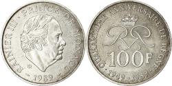 World Coins - Coin, Monaco, Rainier III, 100 Francs, 1989, , Silver, KM:164