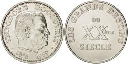 World Coins - France, Medal, Les grands destins du XXeme siècle, Théodore Roosevelt