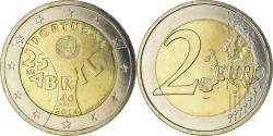 World Coins - Portugal, 2 Euro, Revolution Oeillets, 2014, Lisbon, , Bi-Metallic