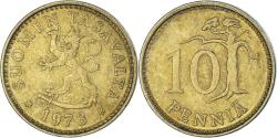 World Coins - Coin, Finland, 10 Pennia, 1973
