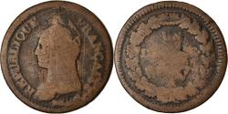 World Coins - Coin, France, Dupré, Decime, AN 5, Paris, Refrappage du 2 décimes,