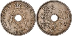 World Coins - Coin, Belgium, 25 Centimes, 1929, , Copper-nickel, KM:68.1