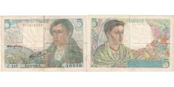World Coins - France, 5 Francs, Berger, 1945-04-05, C.137, VF(30-35)